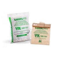 Confezione da 6 sacchetti carta alta qualita' Mazzocchia per Folletto vk 130 131