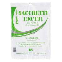Confezione da 6 sacchetti microfibra alta qualità Mazzocchia per Folletto VK 130 131