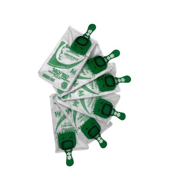 CONFEZIONE DA 6 SACCHETTI MICROFIBRA PER FOLLETTO VK140/150