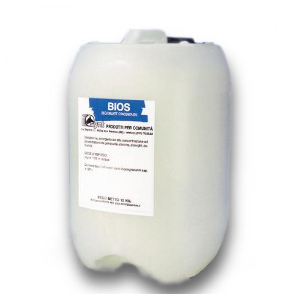 Detergente professionale BIOS concentrato battericida tanica da 10 kg Synt Chemical