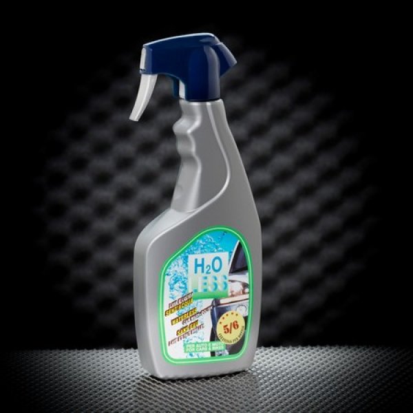 Flacone con spruzzatore pulente H2O LESS 500 ml pulizia a secco Synt Chemical