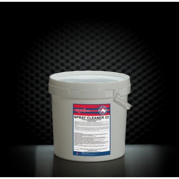 Secchio detergente in polvere SPRAY CLEANER 22 confezione 10 kg per macchine idropulitrici Synt Chemical 